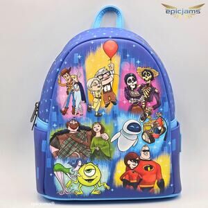 Loungefly Disney Pixar Couples Mini Backpack